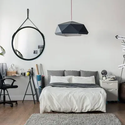LUSTRO NA SKÓRZANYM PASKU SCANDI BELT - foto 2