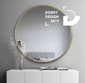 LUSTRO SCANDI SLIM ZŁOTE