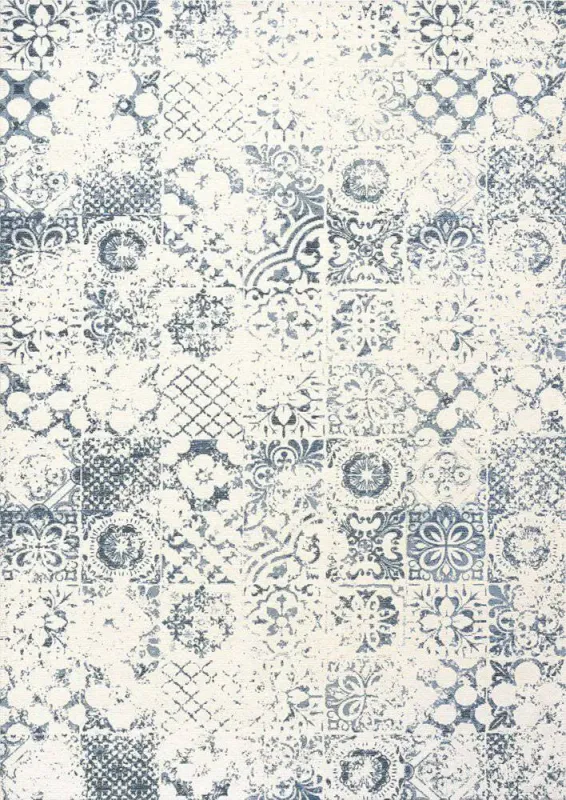 DYWAN SIENA IVORY BLUE - foto 1